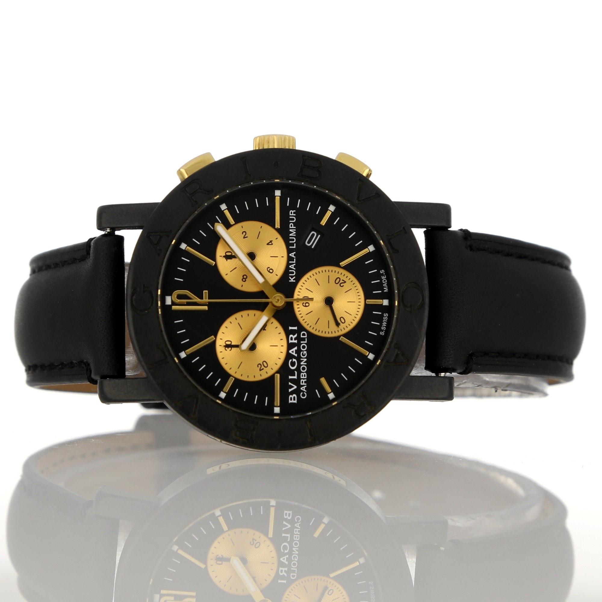 Bulgari Carbongold BB 38 CL CH