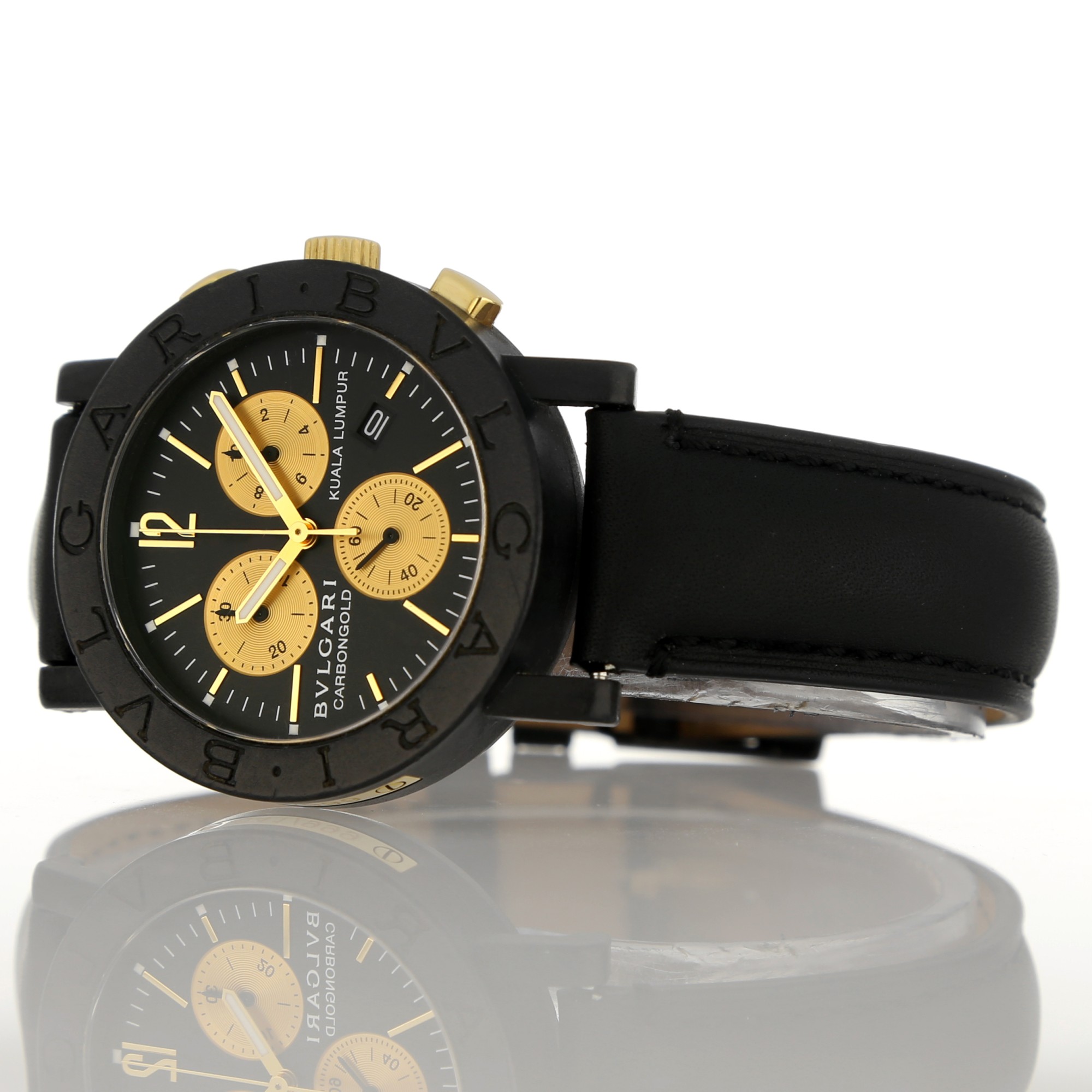 Bulgari Carbongold BB 38 CL CH