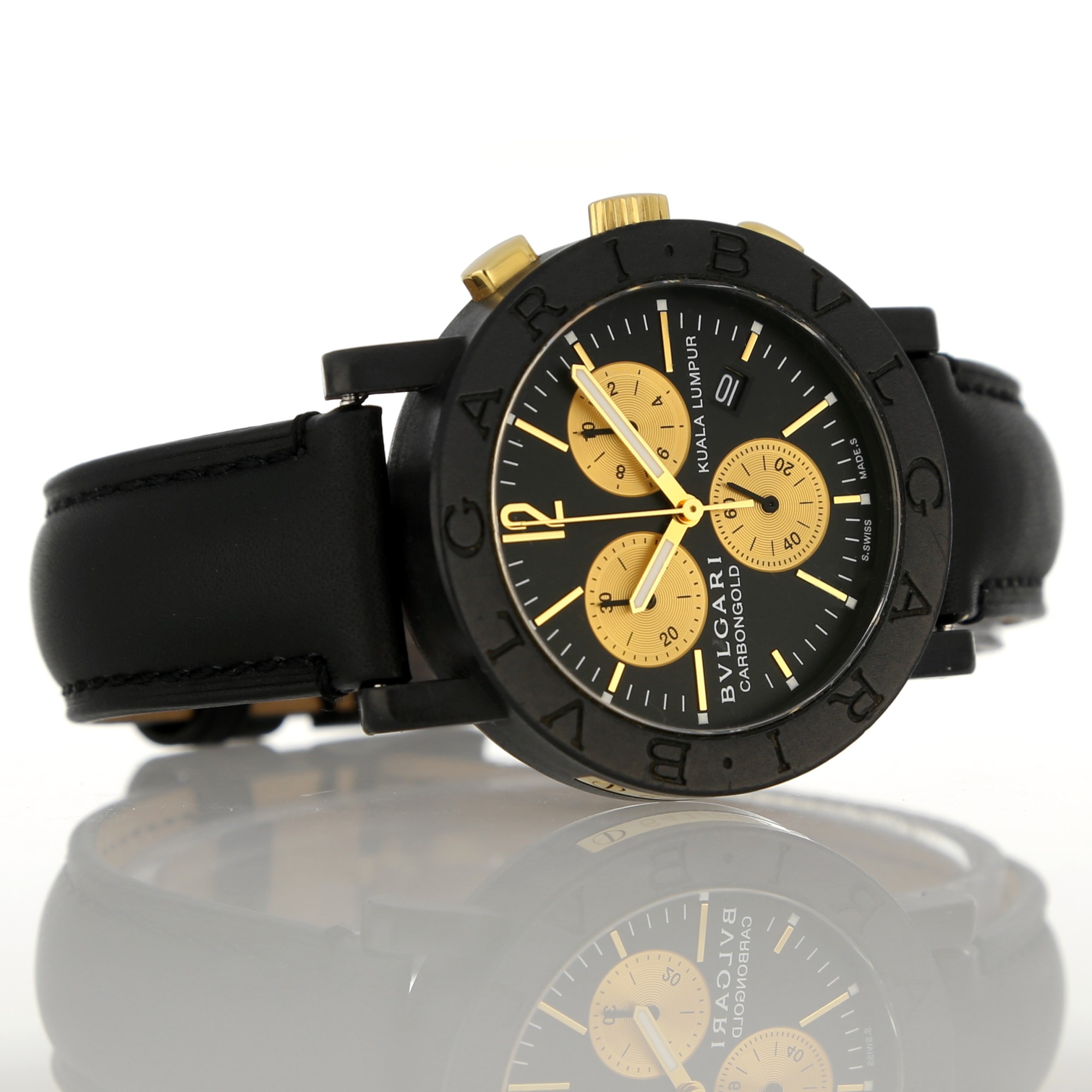 Bulgari Carbongold BB 38 CL CH