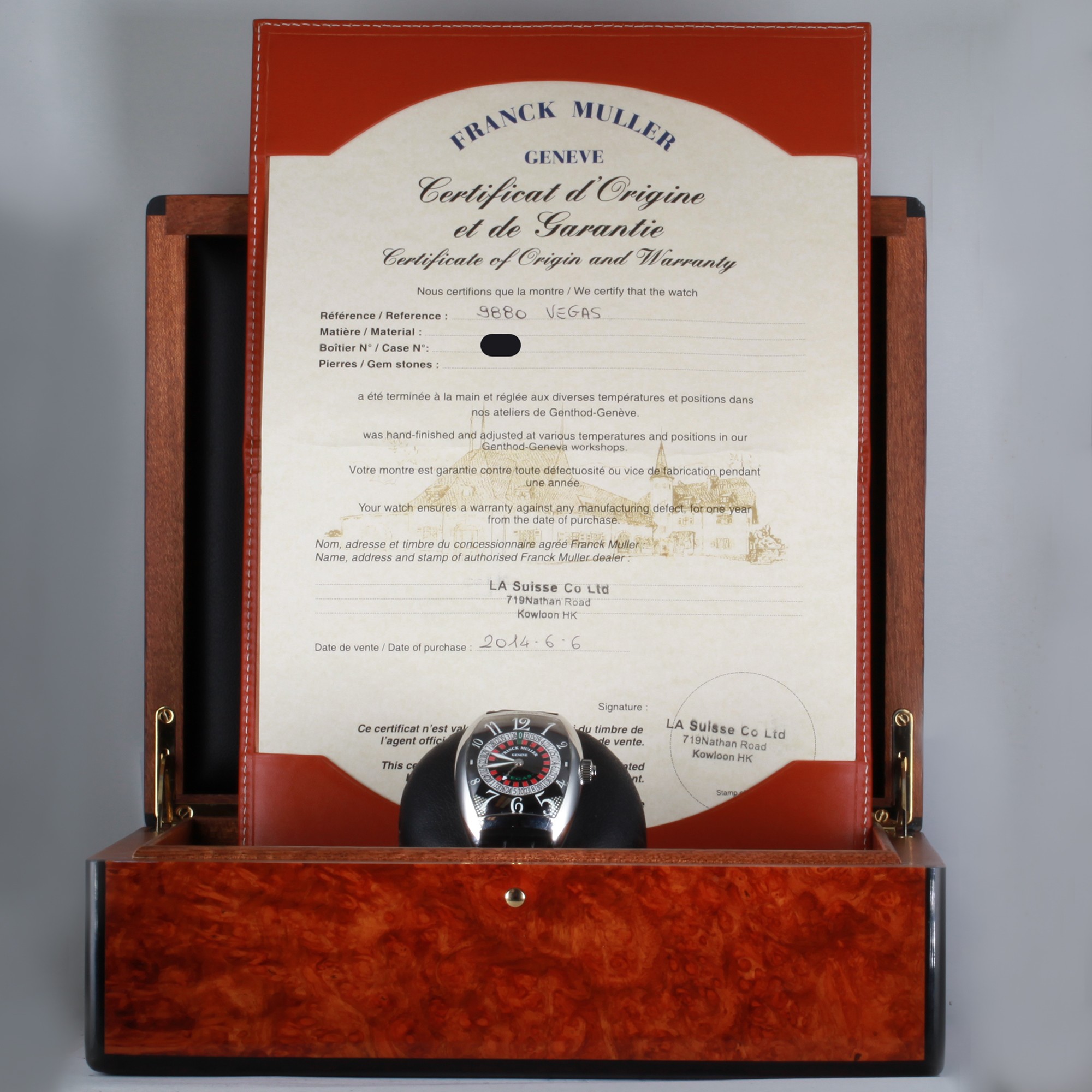 Franck Muller Casablanca Vegas 9880