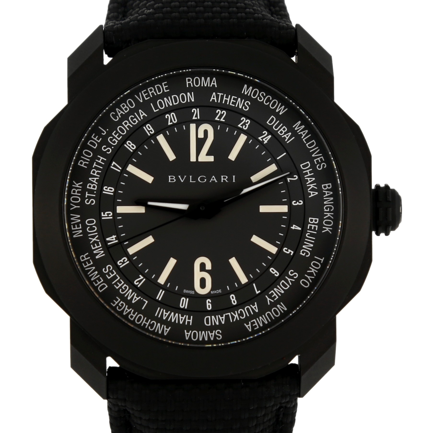 Bulgari Octo Roma Worldtimer 103486