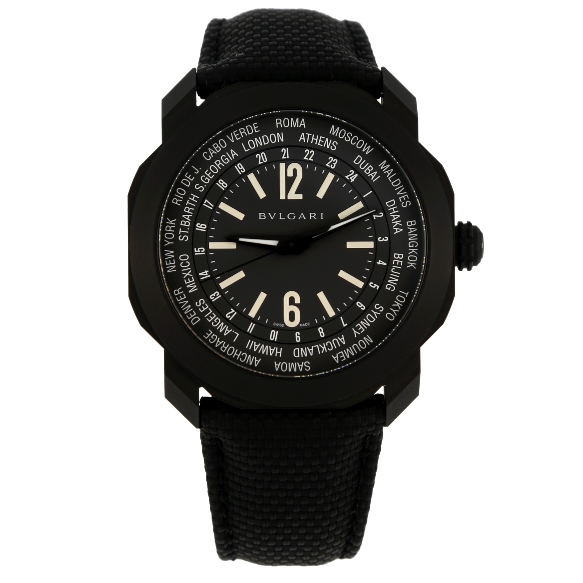 Bulgari Octo Roma Worldtimer 103486