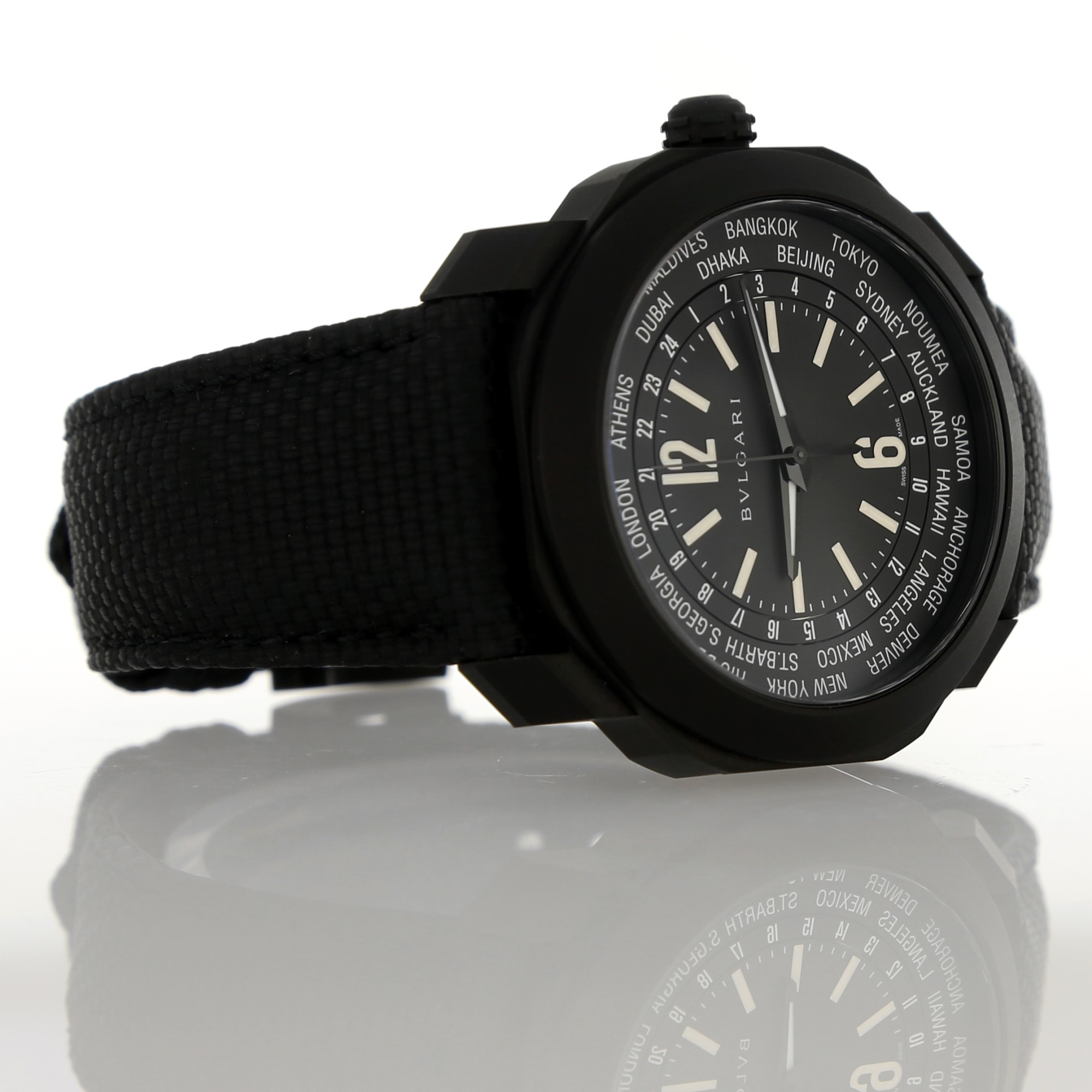 Bulgari Octo Roma Worldtimer 103486