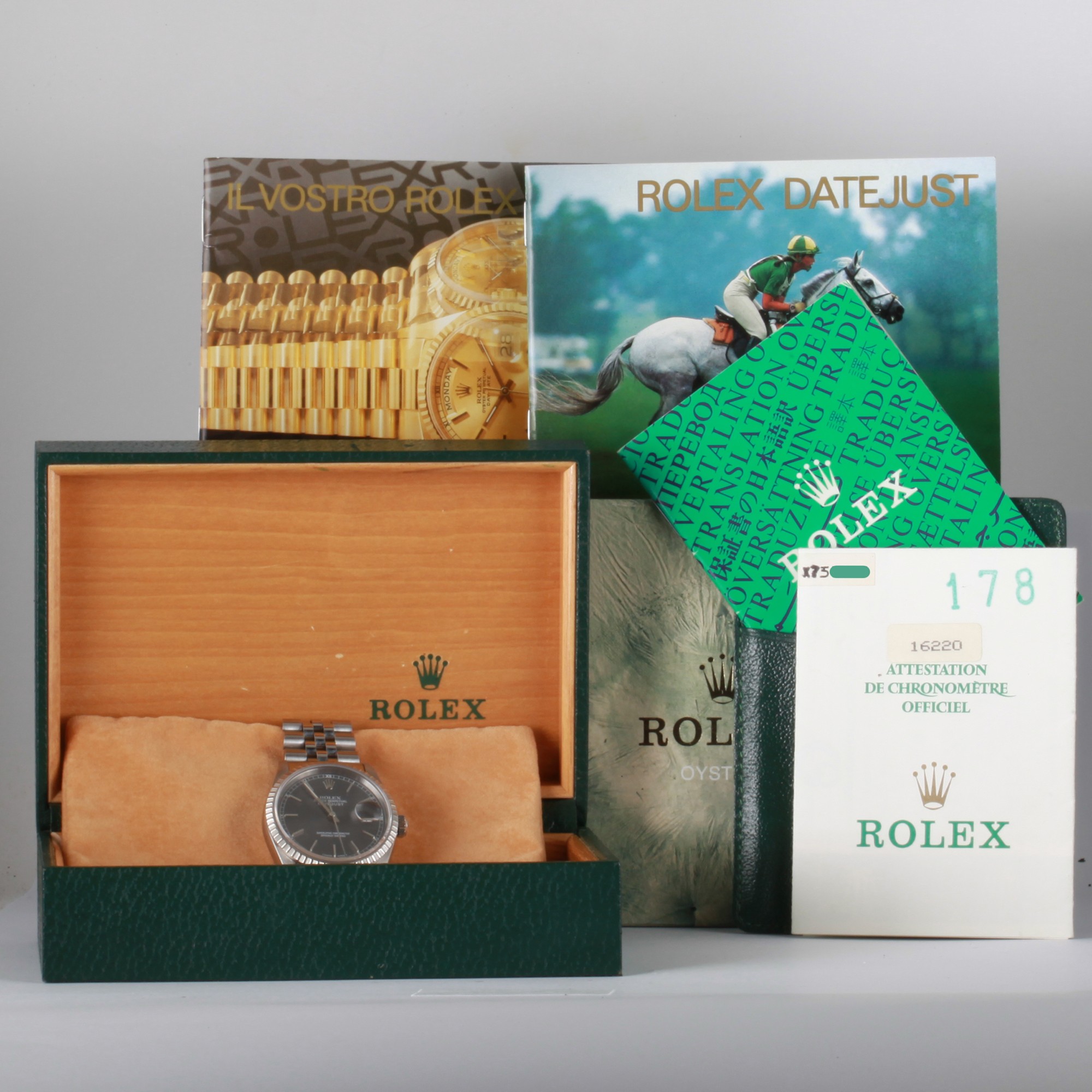 Rolex Date Just 16220