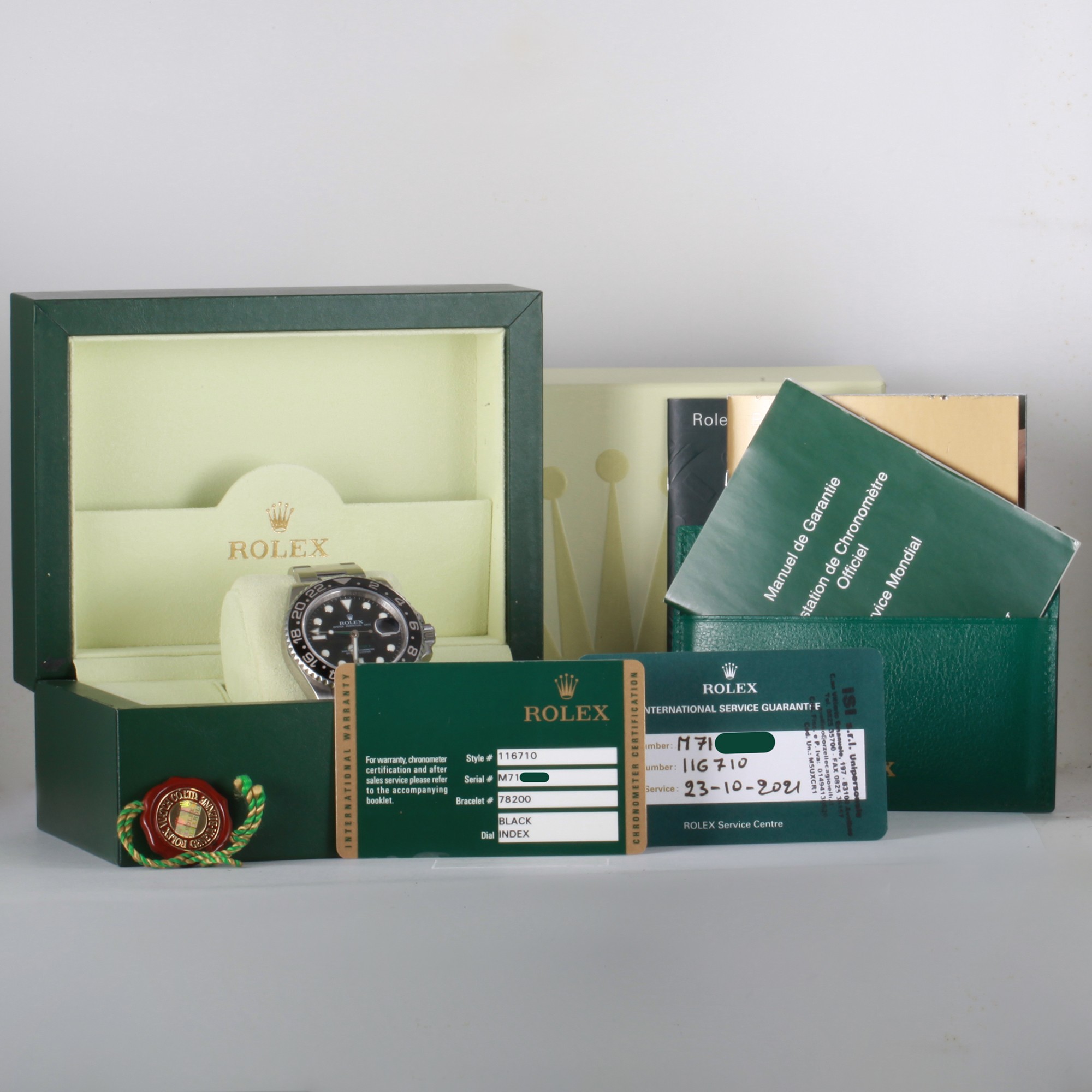 Rolex GMT-Master 116710LN