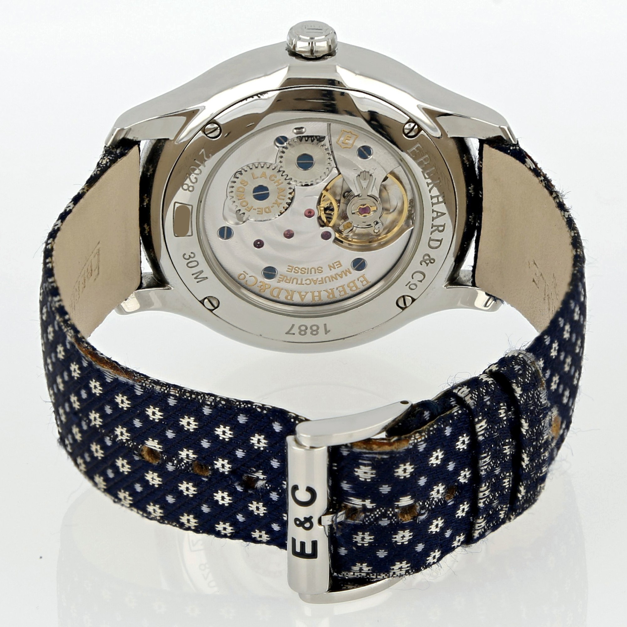 Eberhard 1887 Remontage Manuel 21028 CT