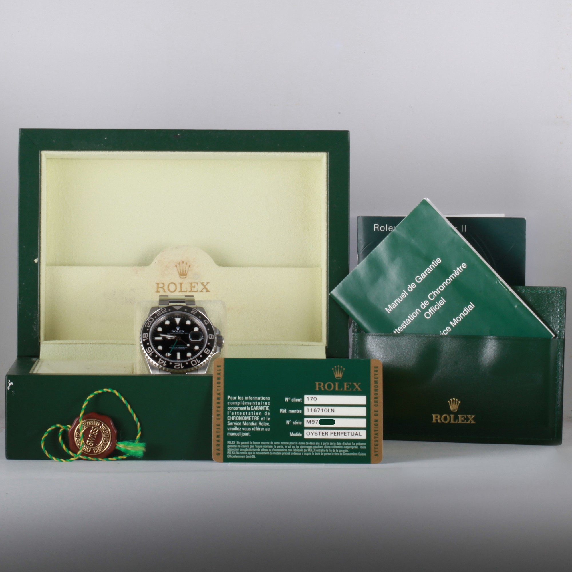 Rolex GMT-Master 116710LN