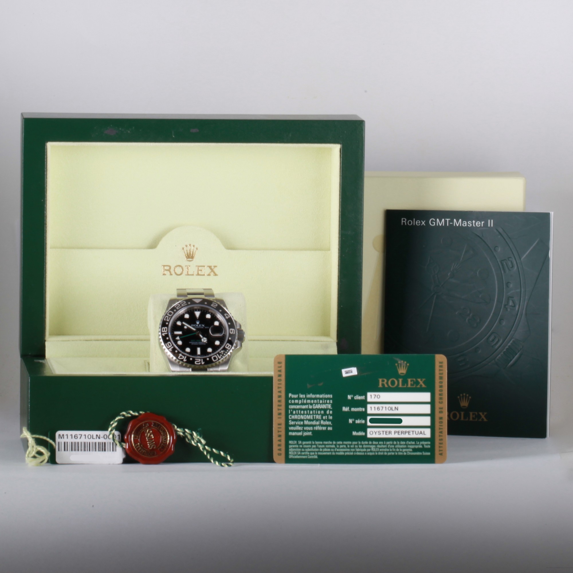 Rolex GMT-Master 116710LN