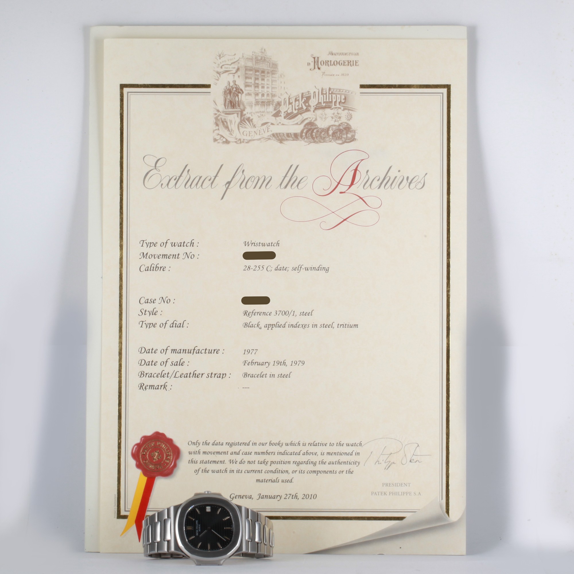 Patek Philippe Nautilus 3700