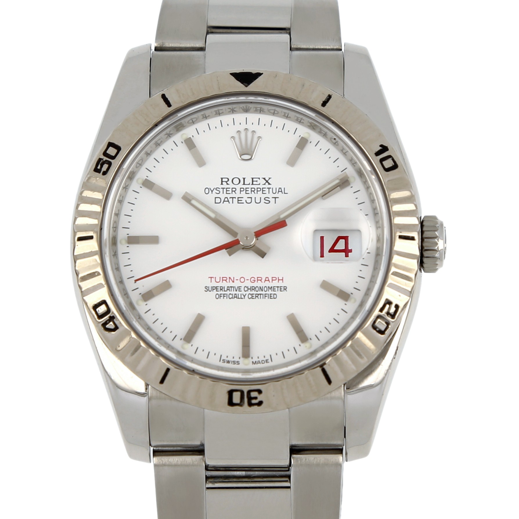 Rolex Date Just Turn-O-Graph 116264