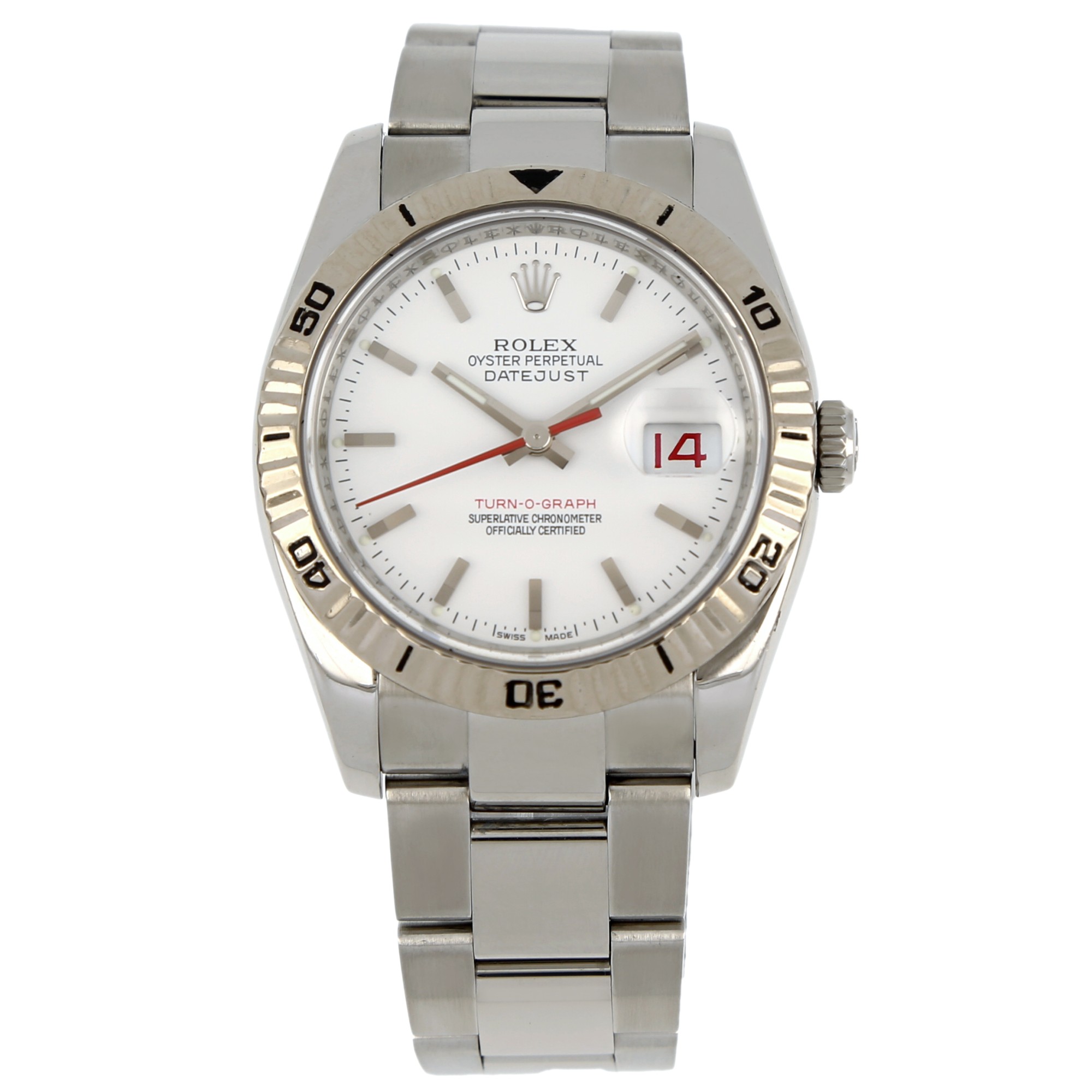 Rolex Date Just Turn-O-Graph 116264