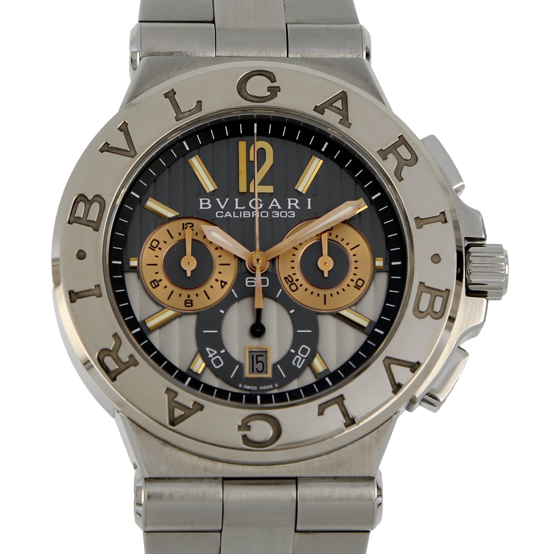 Bulgari Diagono DG42C14SWGSDCH