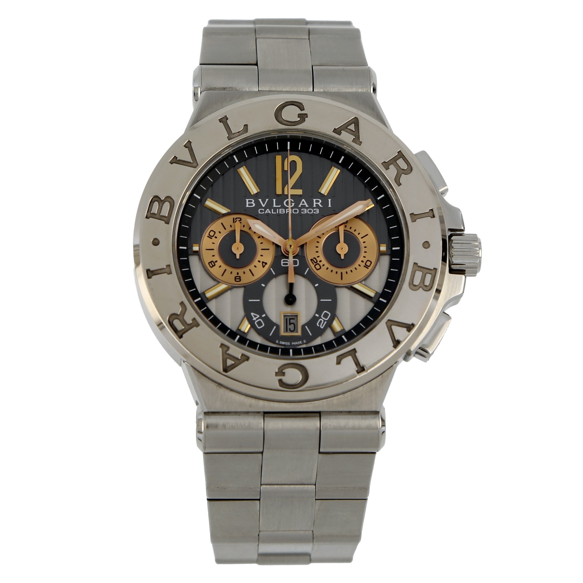 Bulgari Diagono DG42C14SWGSDCH