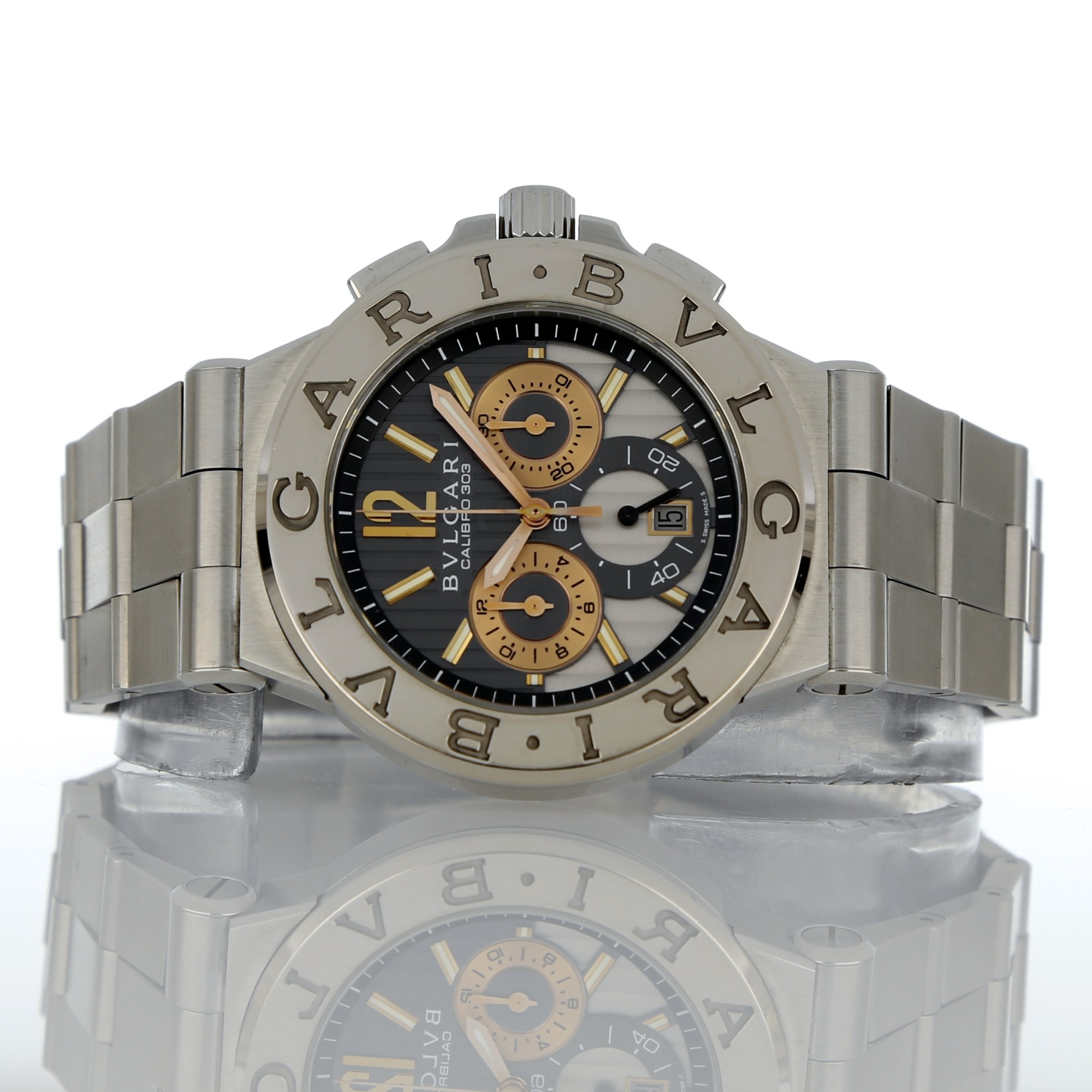 Bulgari Diagono DG42C14SWGSDCH