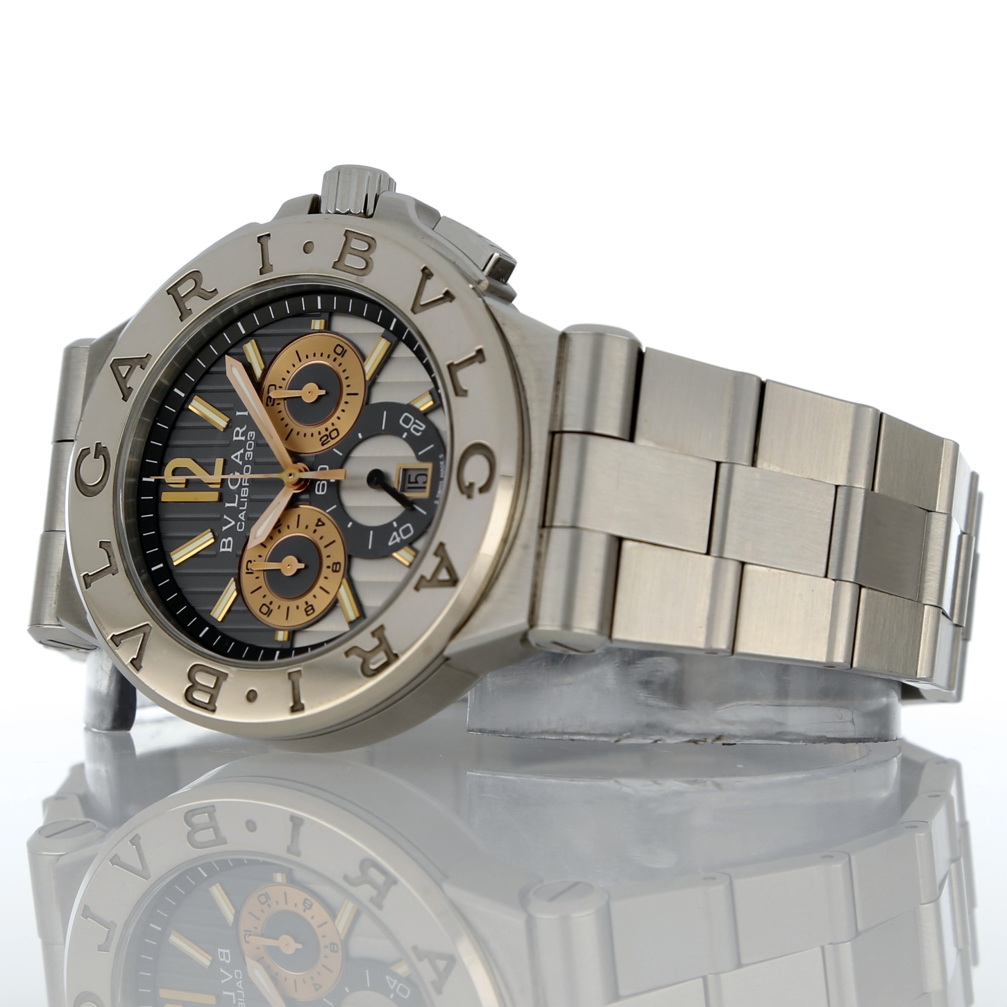Bulgari Diagono DG42C14SWGSDCH