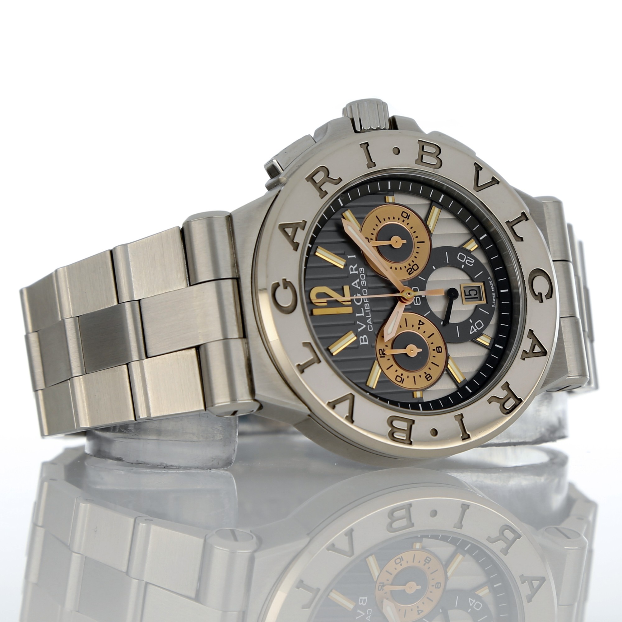 Bulgari Diagono DG42C14SWGSDCH