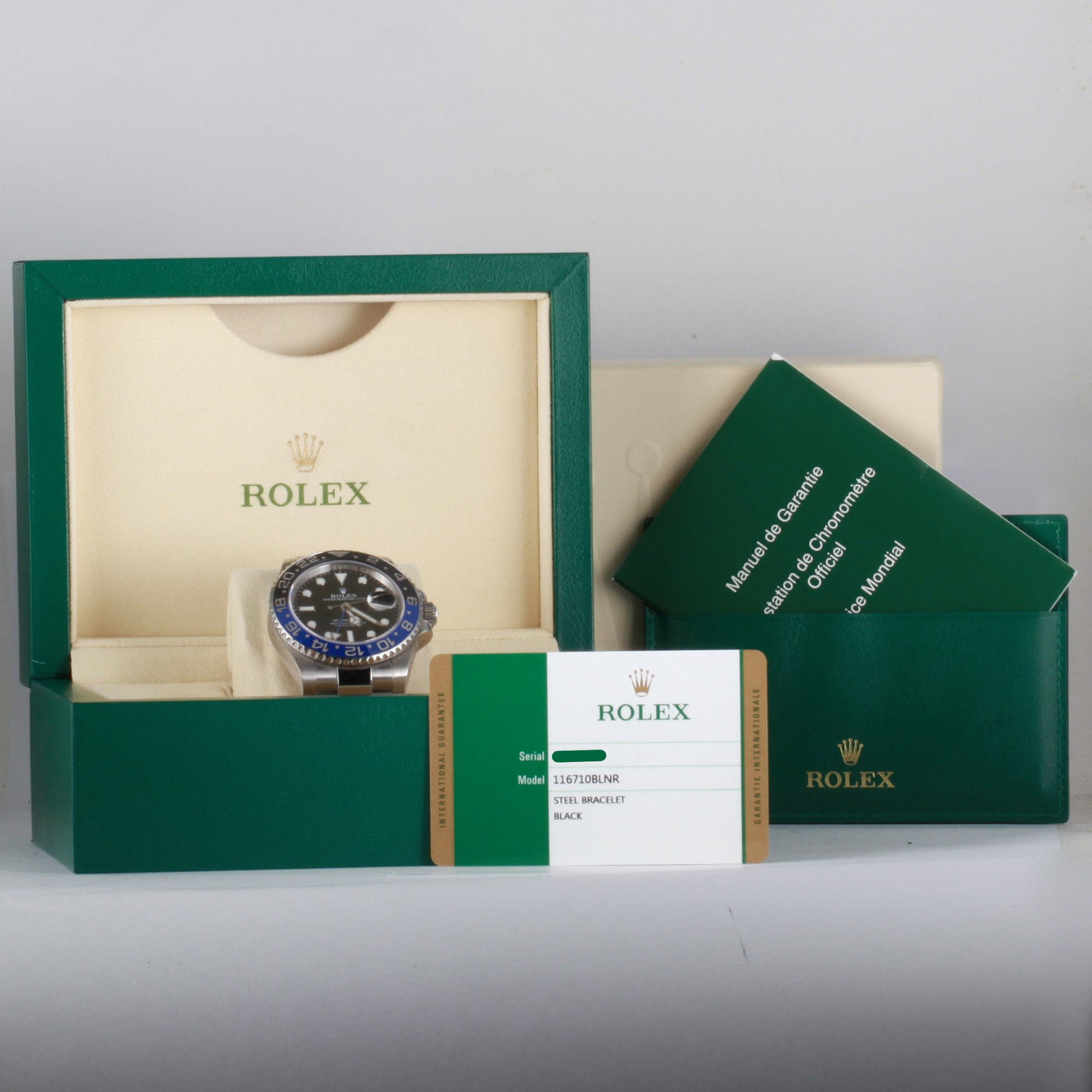 Rolex GMT-Master 116710BLNR