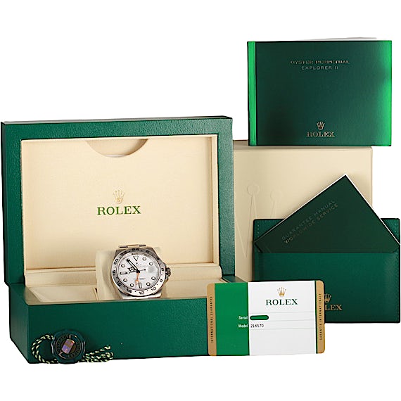 Rolex Explorer II 216570 Rolex Explorer II 216570