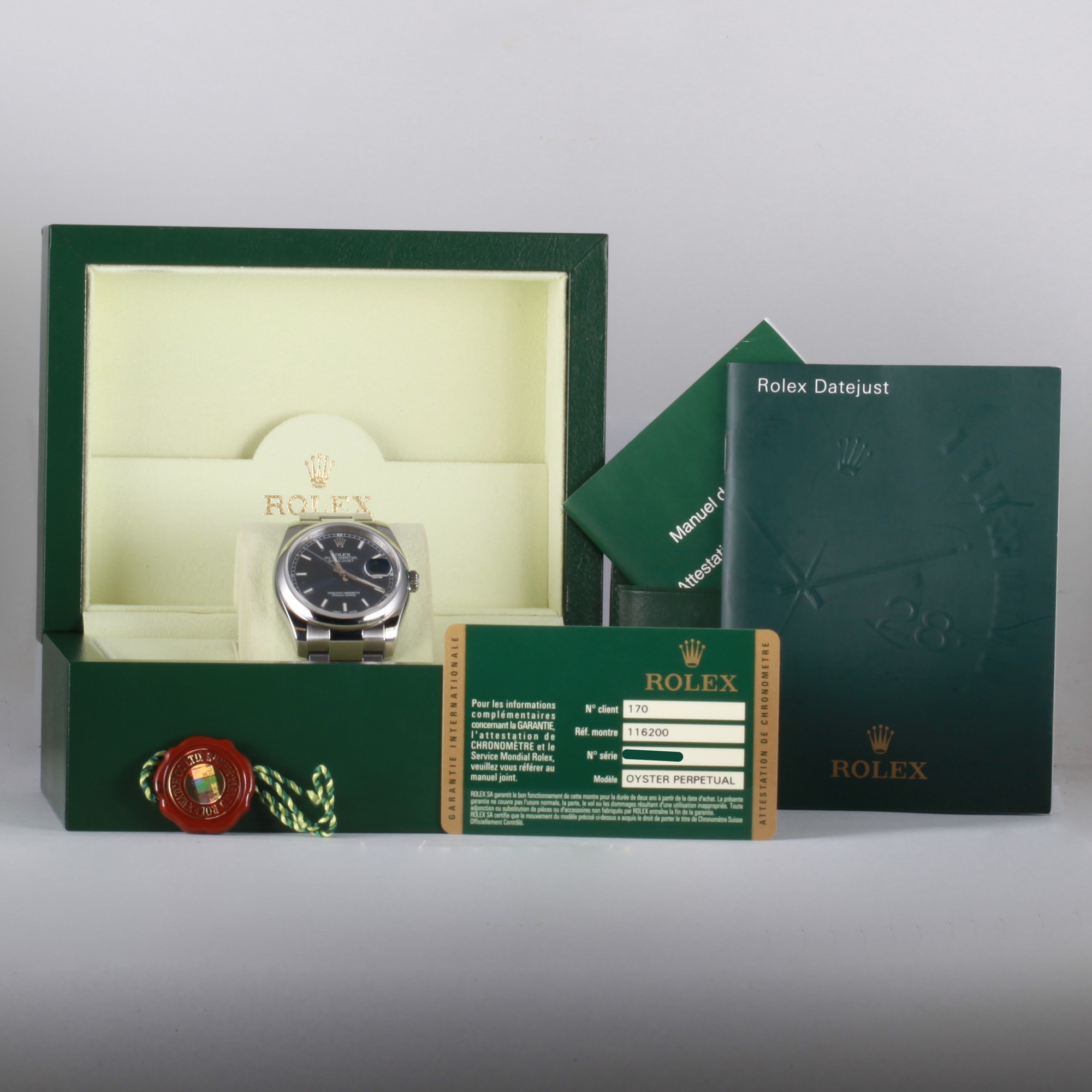 Rolex Date Just 116200