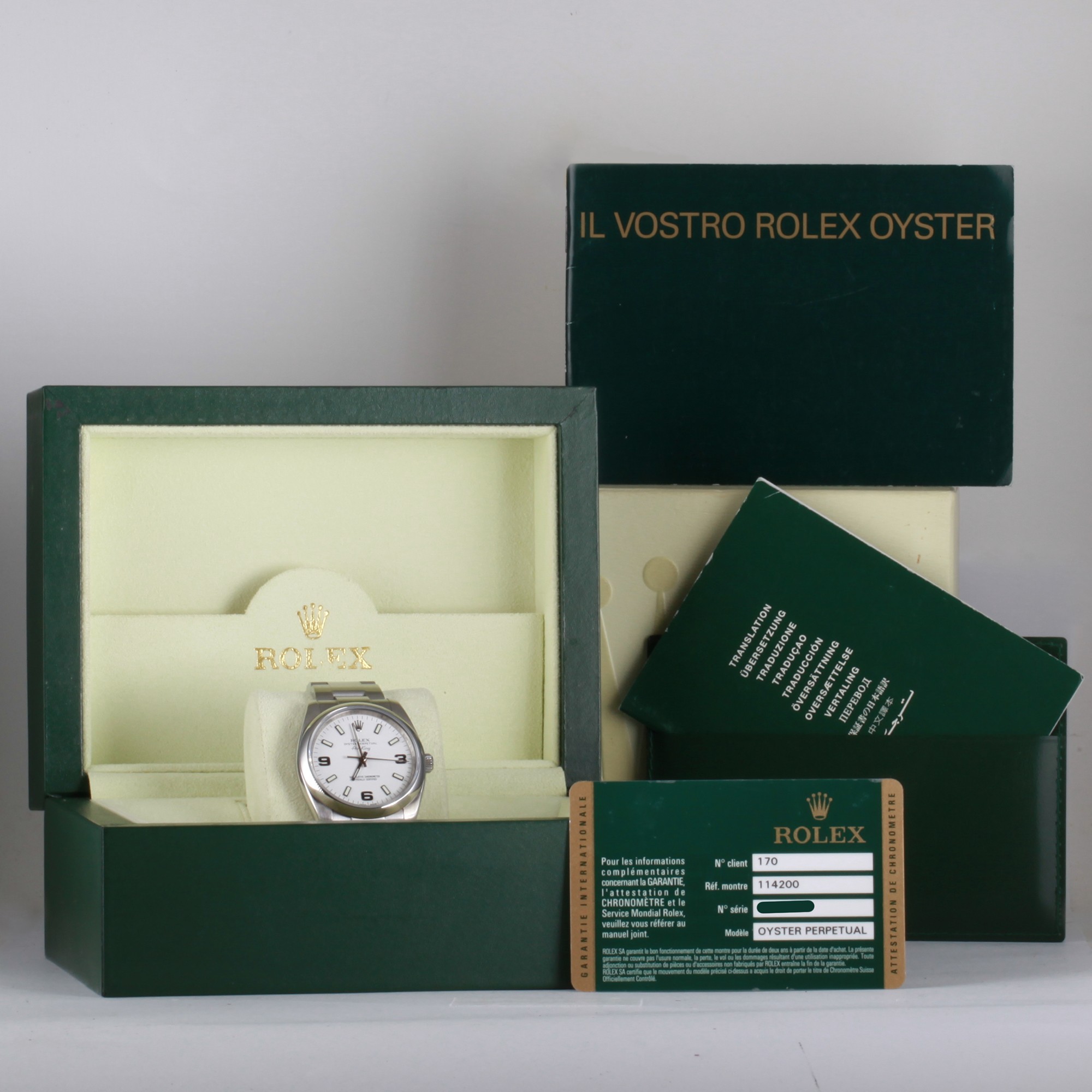Rolex Air-King 114200