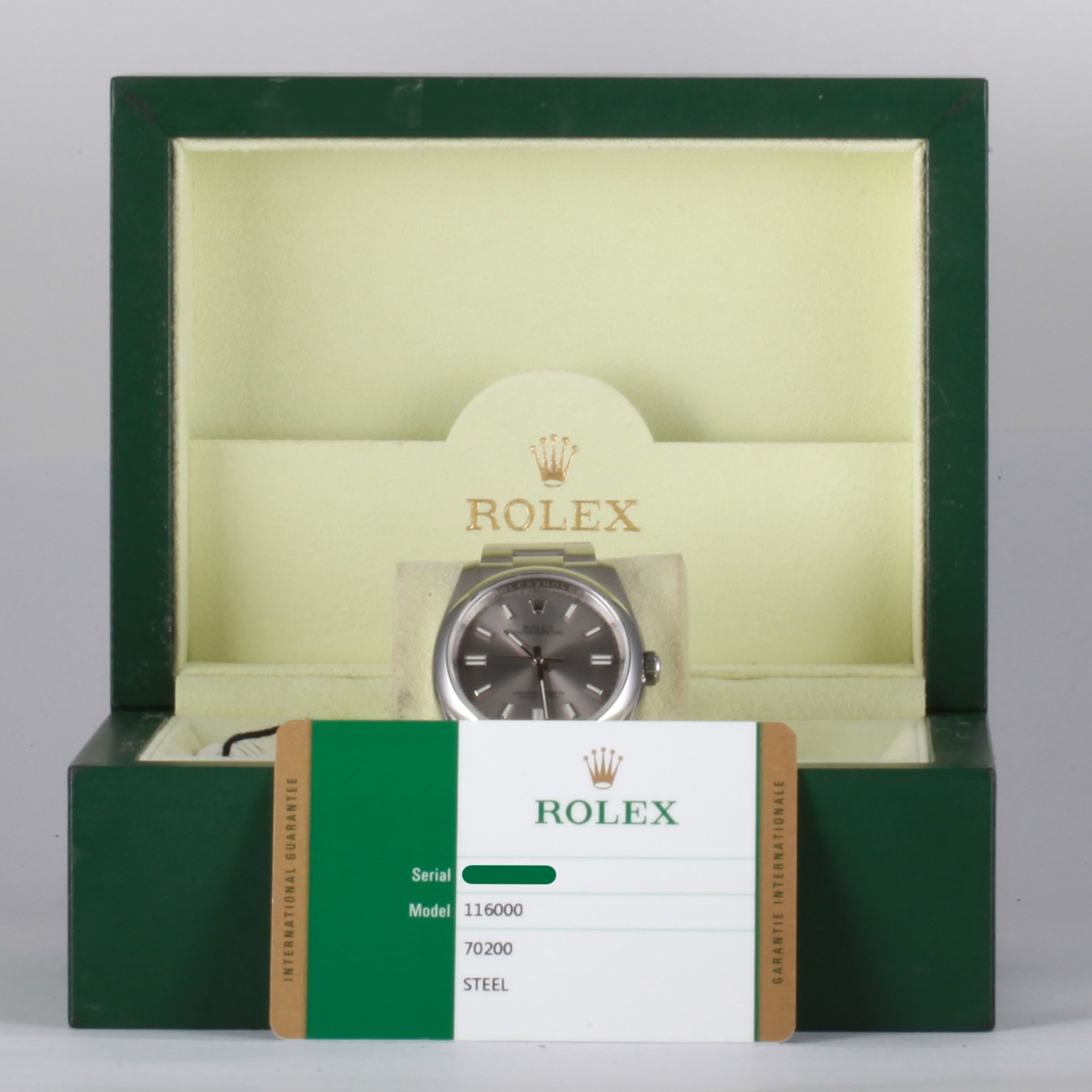 Rolex Oyster Perpetual 116000