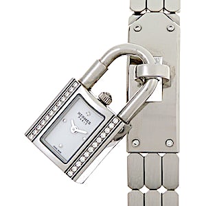 Hermès Kelly Kelly watch with diamonds  Hermès Kelly Kelly watch with diamonds