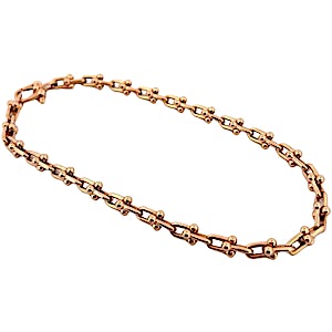 Tiffany Hardware Microlink Au750YG Bracelet RN0000028 Tiffany Hardware Microlink Au750YG Bracelet RN0000028