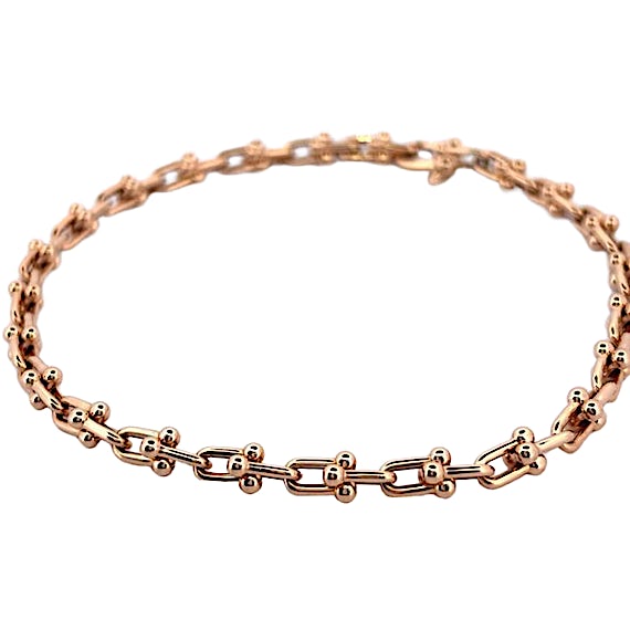 Tiffany Hardware Microlink Au750YG Bracelet RN0000028 Tiffany Hardware Microlink Au750YG Bracelet RN0000028