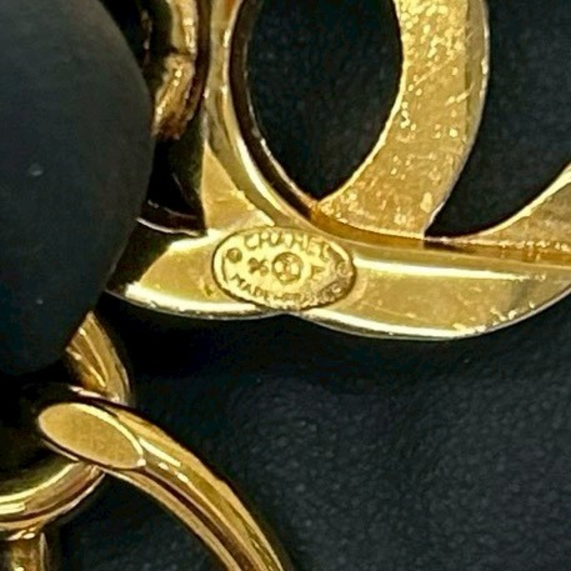 Chanel Coco Mark Turnlock Motif GP Chain Bracelet RN0000032