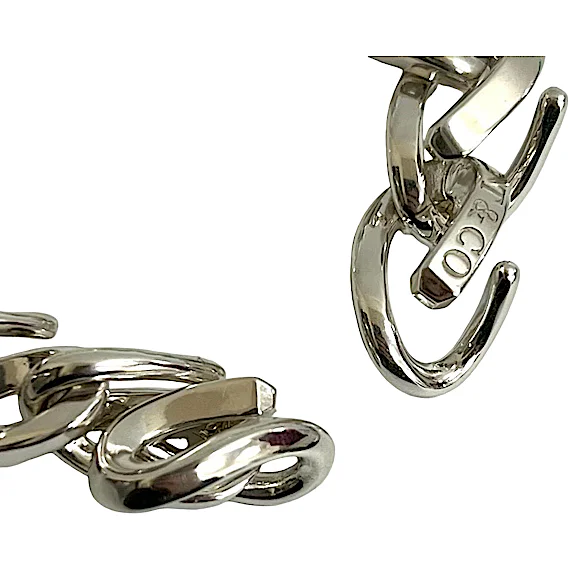 Tiffany Tiffany Forge Large Link Sterling Silver RN0000042 Tiffany Tiffany Forge Large Link Sterling Silver RN0000042