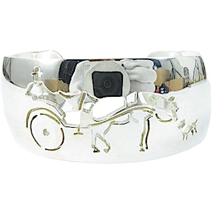 Hermès Vintage Carriage Dog Bracelet/Bangle RN0000070 Hermès Vintage Carriage Dog Bracelet/Bangle RN0000070
