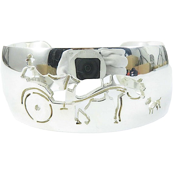 Hermès Vintage Carriage Dog Bracelet/Bangle RN0000070 Hermès Vintage Carriage Dog Bracelet/Bangle RN0000070