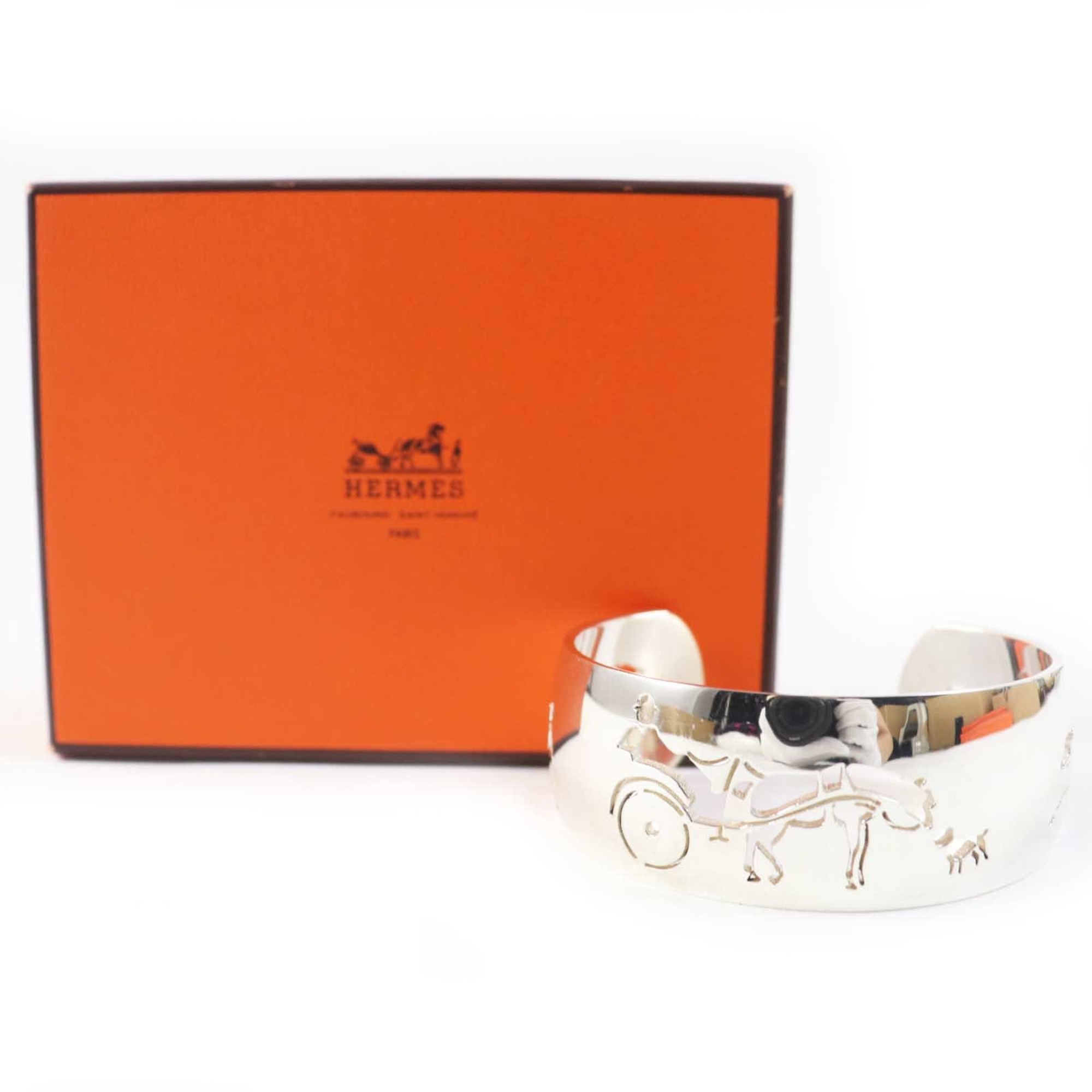 Hermès Vintage Carriage Dog Bracelet/Bangle RN0000070
