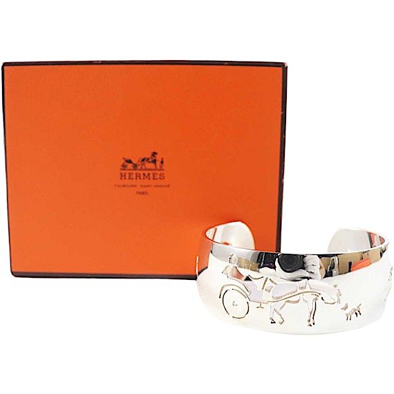 Hermès Vintage Carriage Dog Bracelet/Bangle RN0000070 Hermès Vintage Carriage Dog Bracelet/Bangle RN0000070