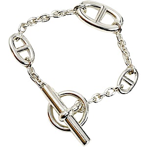 Hermès Sterling Silver Farandole SH Bracelet RN0000072 Hermès Sterling Silver Farandole SH Bracelet RN0000072
