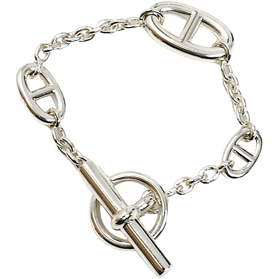 Hermès Sterling Silver Farandole SH Bracelet RN0000072 Hermès Sterling Silver Farandole SH Bracelet RN0000072