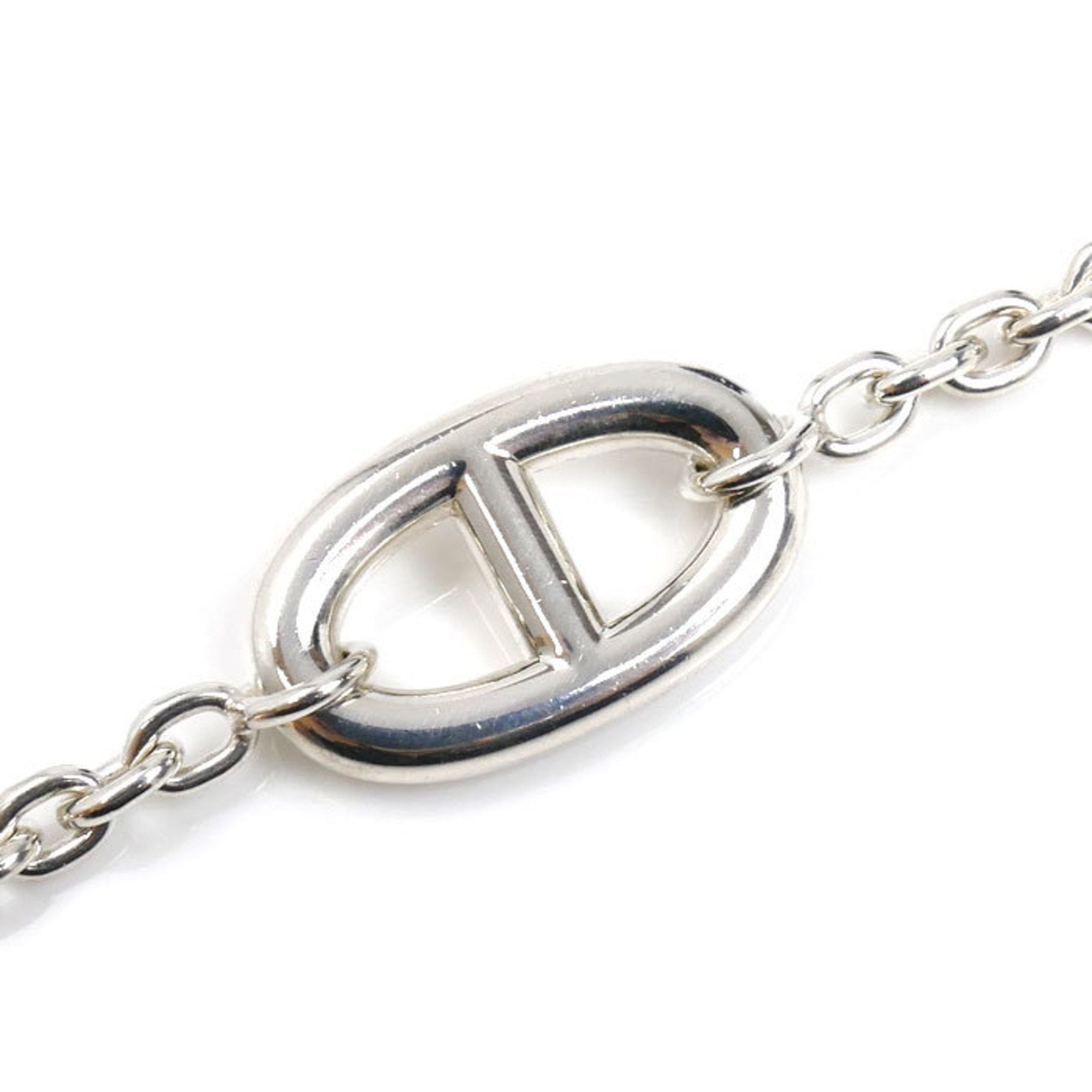 Hermès Sterling Silver Farandole SH Bracelet RN0000072
