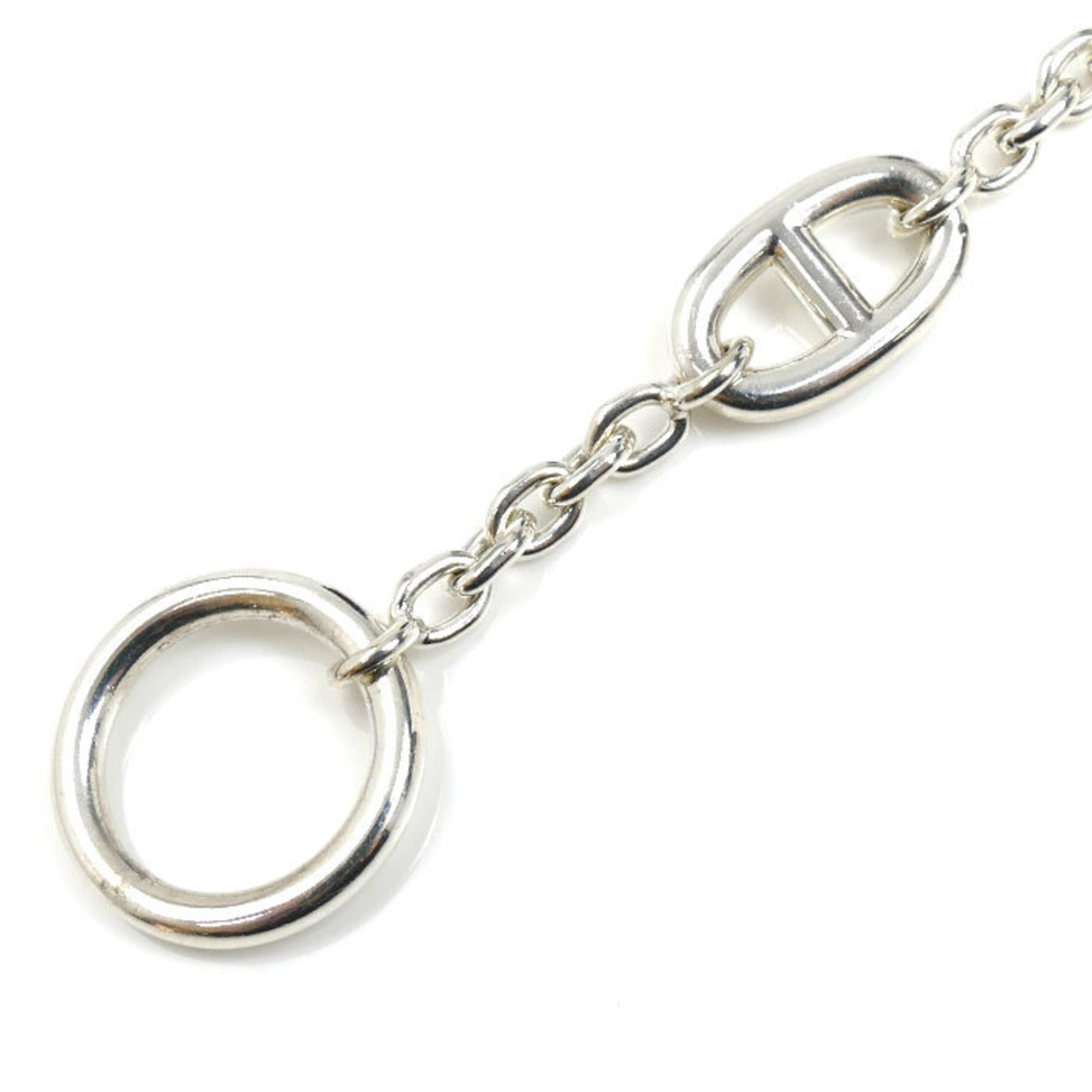 Hermès Sterling Silver Farandole SH Bracelet RN0000072