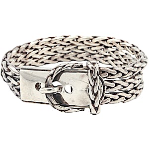 Hermès Hermès Diane SV Sterling Silver 925 Bangle RN0000079 Hermès Hermès Diane SV Sterling Silver 925 Bangle RN0000079
