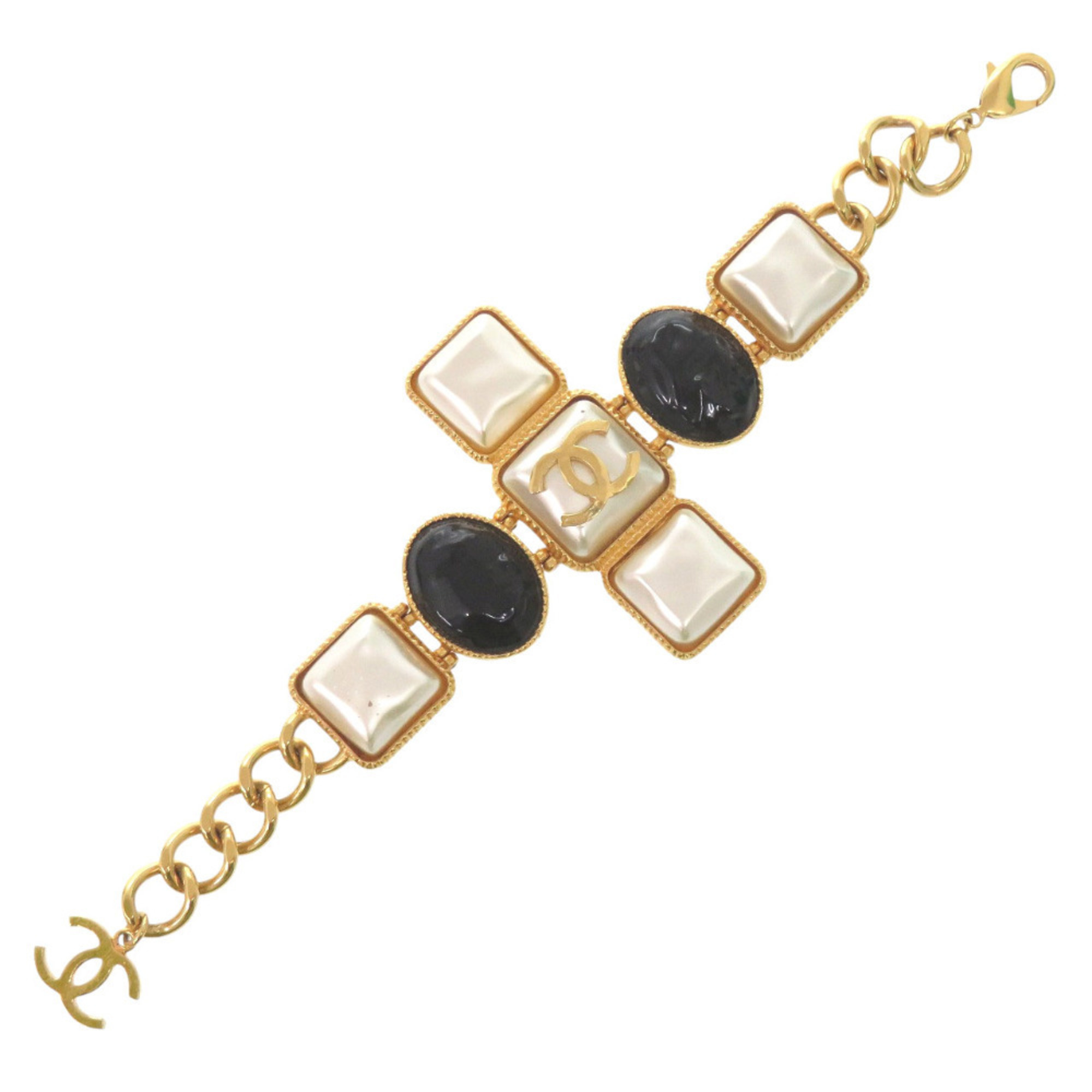 Chanel Chanel Gripoir Coco Mark Bracelet RN0000126