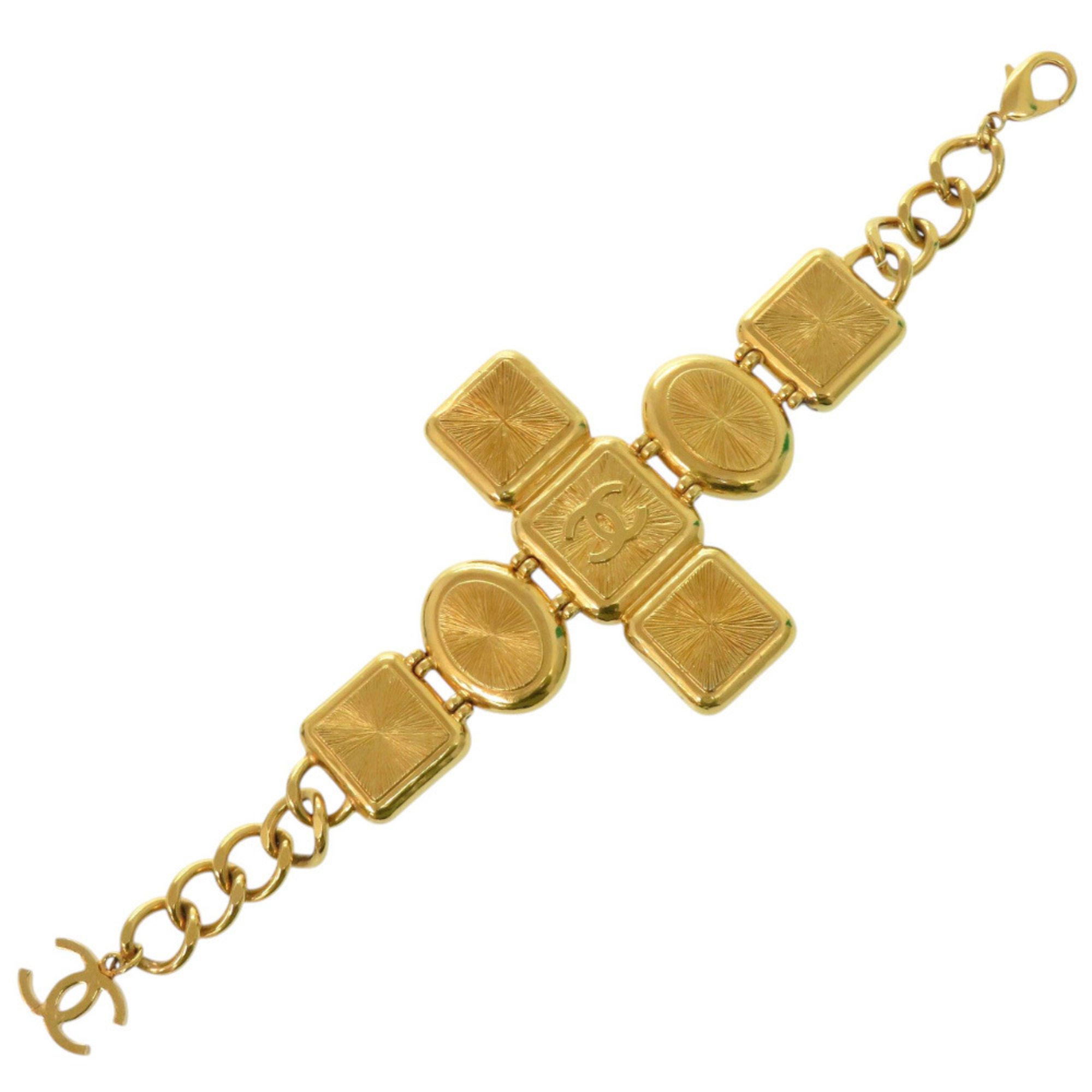 Chanel Chanel Gripoir Coco Mark Bracelet RN0000126