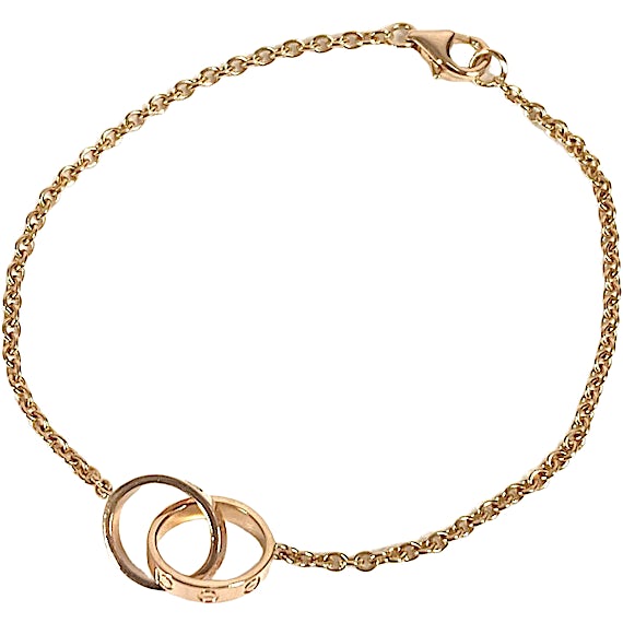 Cartier LOVE Double Ring Bracelet RN0000133 Cartier LOVE Double Ring Bracelet RN0000133