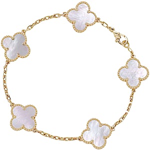 Van Cleef & Arpels Alhambra 5-Motif Bracelet RN0000139 Van Cleef & Arpels Alhambra 5-Motif Bracelet RN0000139