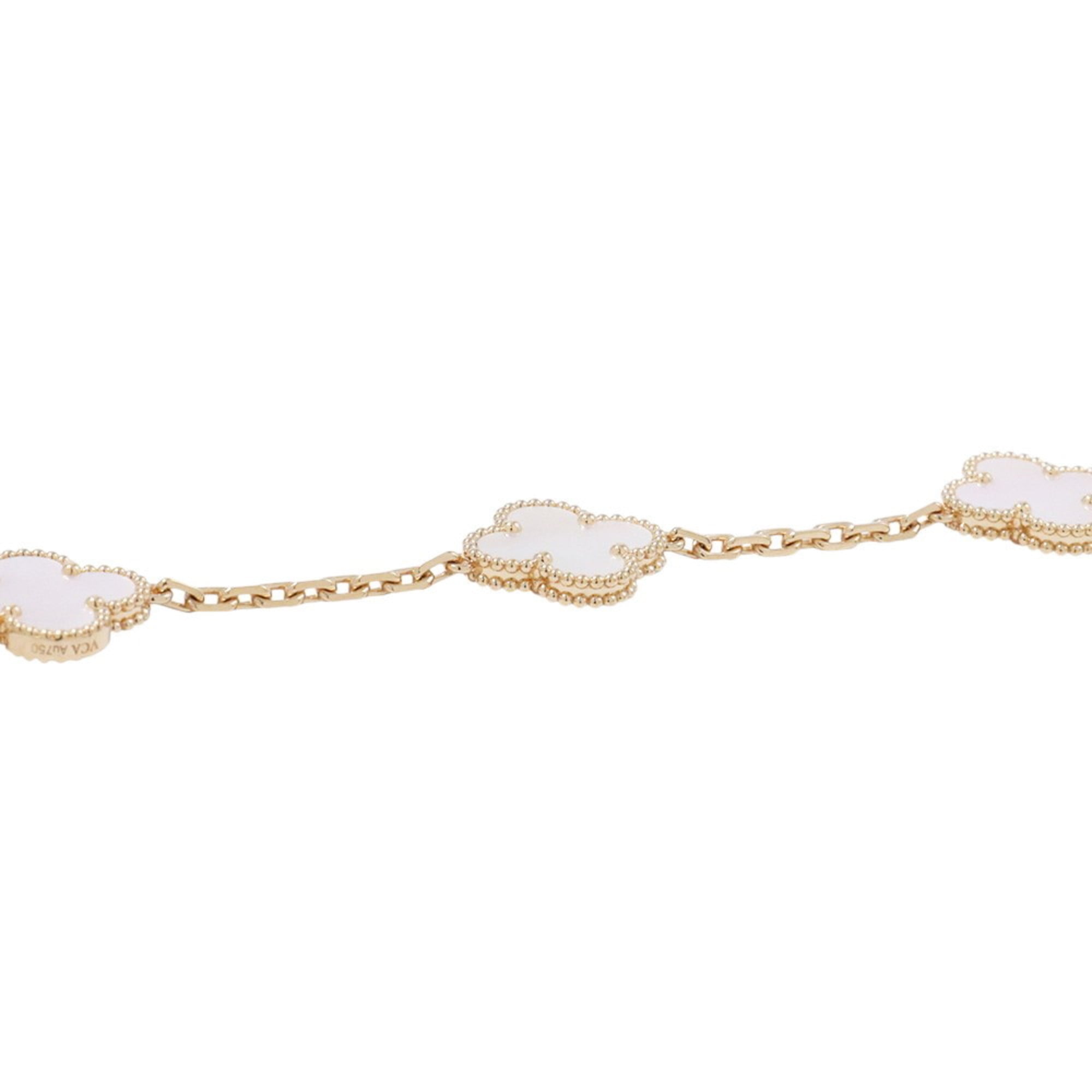 Van Cleef & Arpels Alhambra 5-Motif Bracelet RN0000139