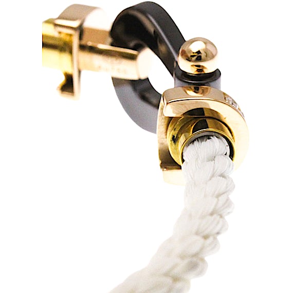 Fred Force 10 LM Large Size Half Diamond Pink Gold RN0000152 Fred Force 10 LM Large Size Half Diamond Pink Gold RN0000152