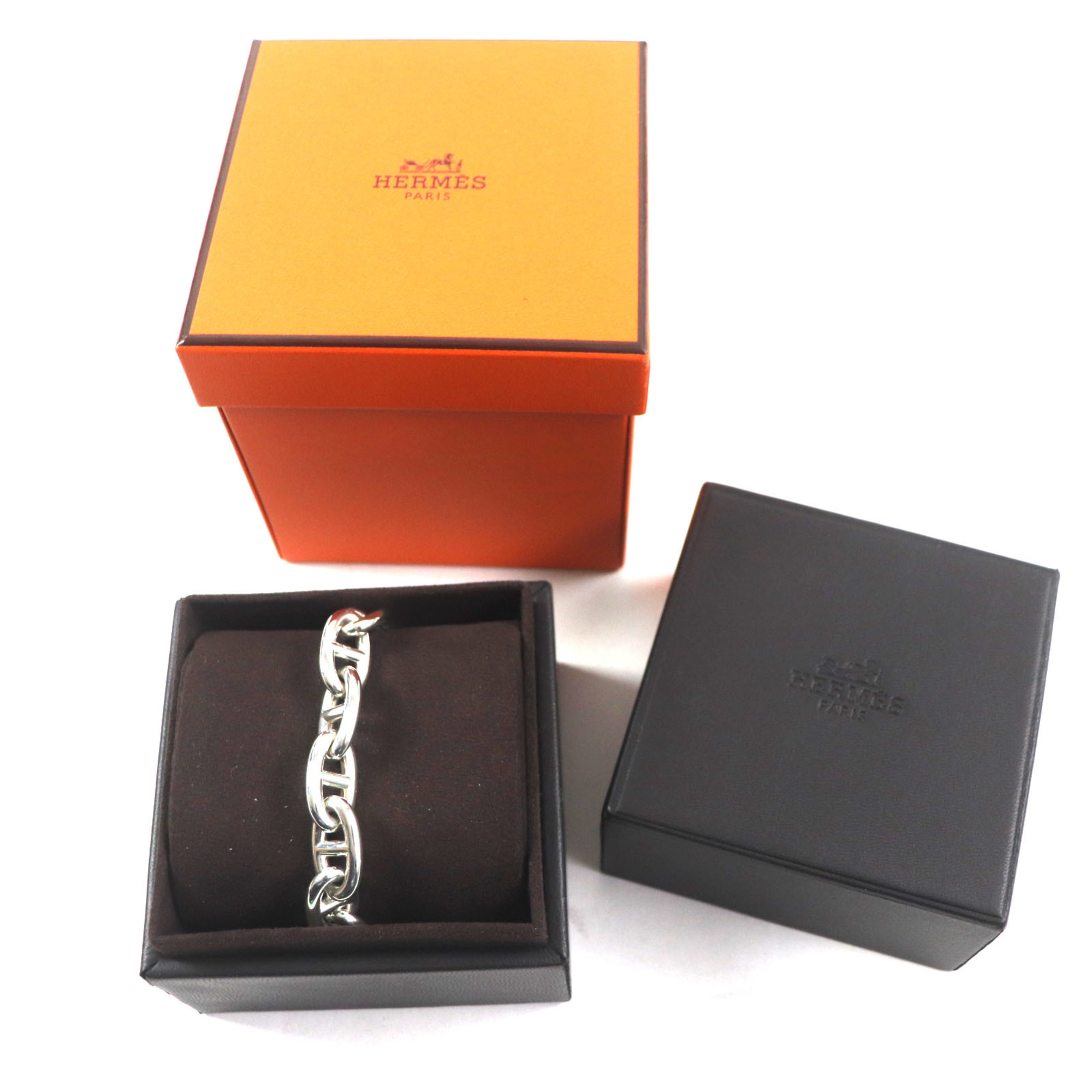 Hermès Chaine d'Ancre GM 16-link bracelet RN0000157