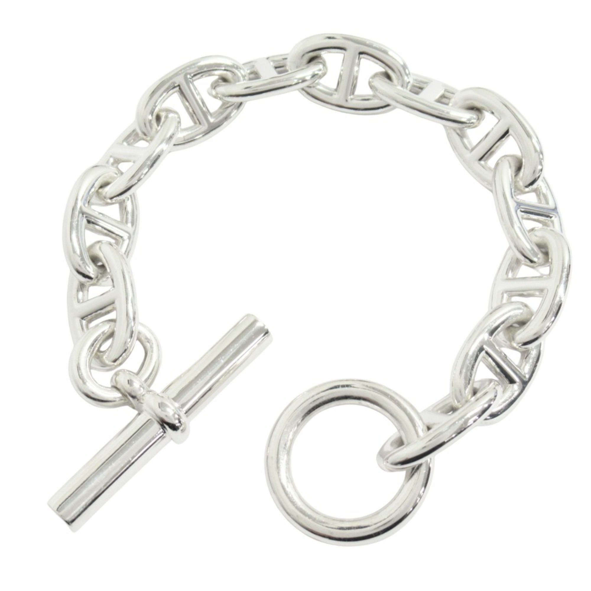 Hermès TGM 12-Link Chaine d'Ancre Bracelet RN0000170