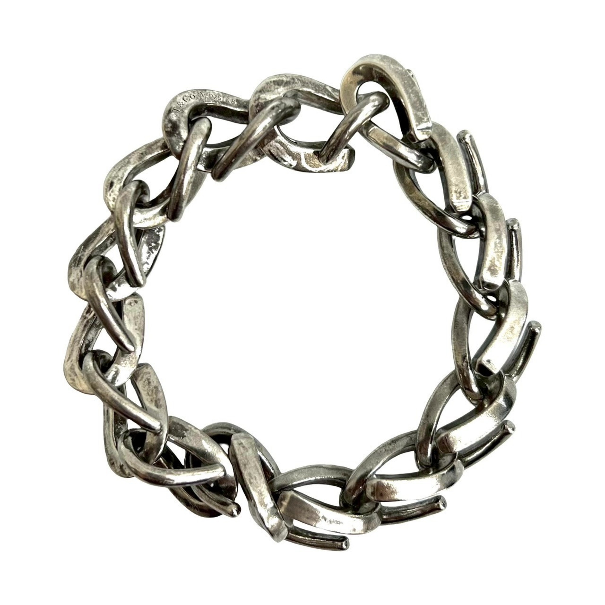 Tiffany Tiffany Forge Large Link Bracelet RN0000190