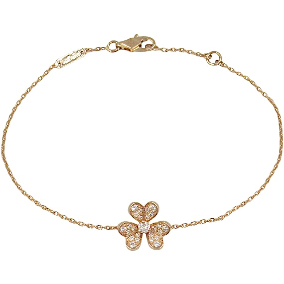 Van Cleef & Arpels Frivole Mini Diamond Bracelet RN0000198 Van Cleef & Arpels Frivole Mini Diamond Bracelet RN0000198