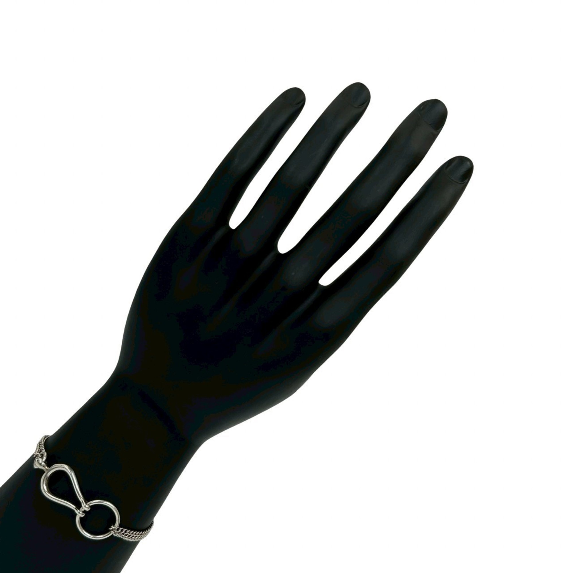 Hermès Margiela-era Arabesque Chain Bracelet/Bangle RN0000199